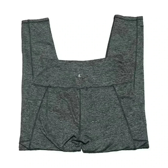 Kyodan Womens Canadian Heathered Grey Leggings Size Small - Picture 4 of 7